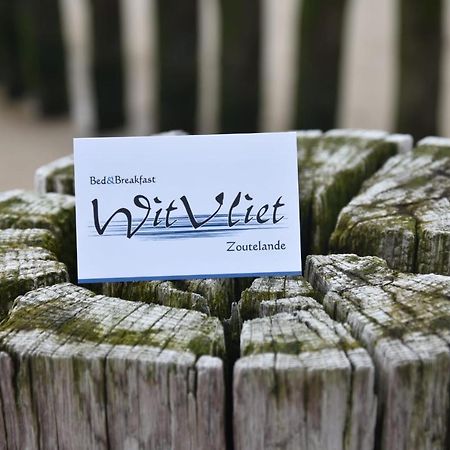 B&B Witvliet, Kamers En Studio Met Heerlijk Ontbijt ! Zoutelande Εξωτερικό φωτογραφία